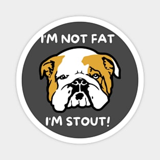 Funny Bulldog Magnet